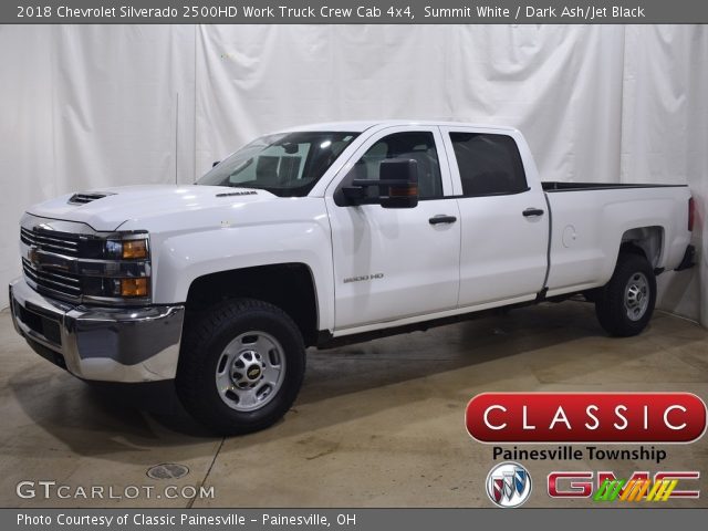2018 Chevrolet Silverado 2500HD Work Truck Crew Cab 4x4 in Summit White