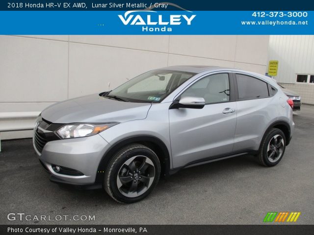 2018 Honda HR-V EX AWD in Lunar Silver Metallic