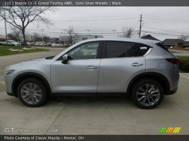 2021 Mazda CX-5 Grand Touring AWD in Sonic Silver Metallic