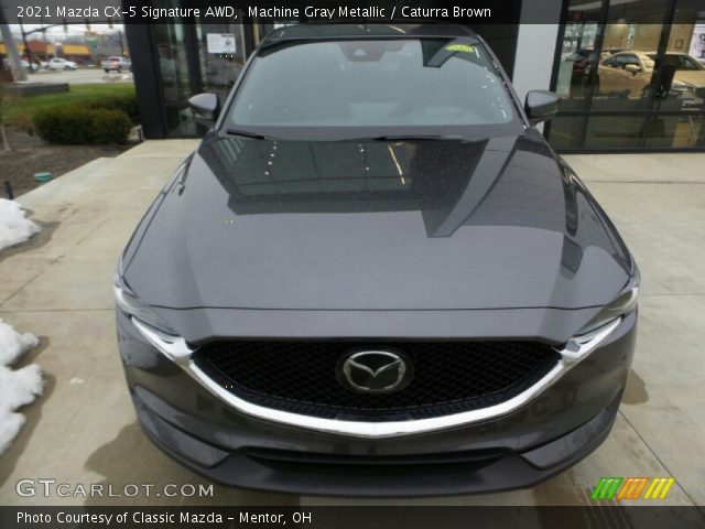 2021 Mazda CX-5 Signature AWD in Machine Gray Metallic