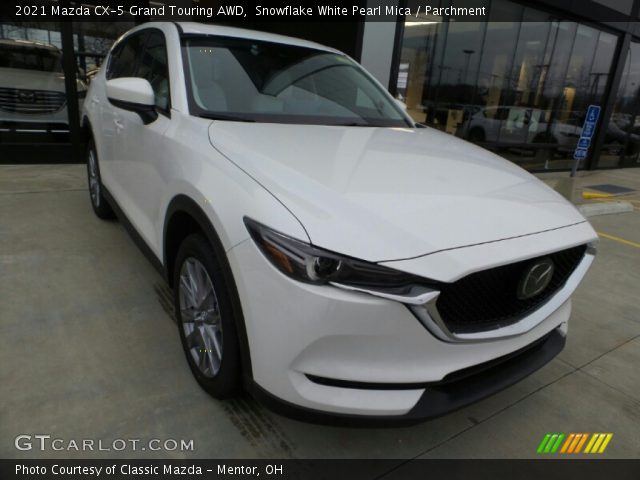 2021 Mazda CX-5 Grand Touring AWD in Snowflake White Pearl Mica