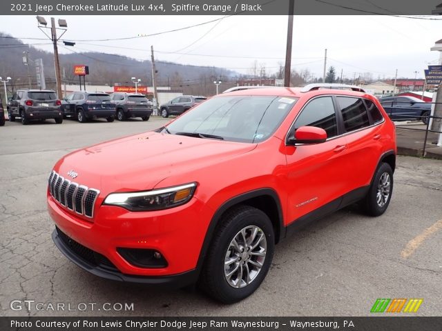 2021 Jeep Cherokee Latitude Lux 4x4 in Spitfire Orange