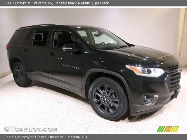 2018 Chevrolet Traverse RS in Mosaic Black Metallic