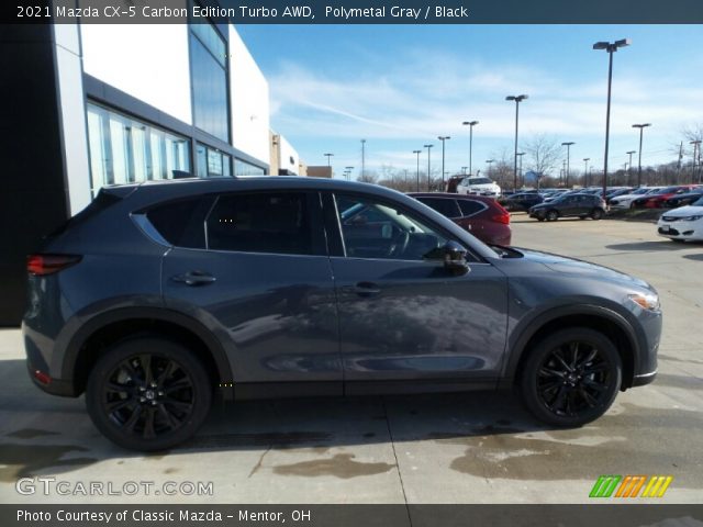 2021 Mazda CX-5 Carbon Edition Turbo AWD in Polymetal Gray