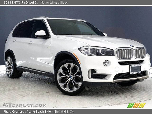 2018 BMW X5 sDrive35i in Alpine White