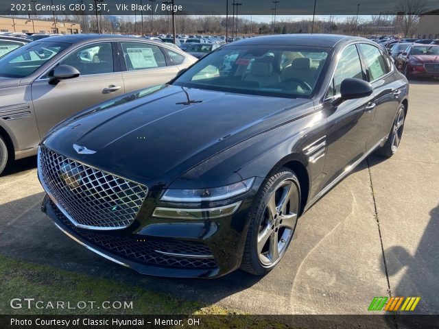 2021 Genesis G80 3.5T in Vik Black