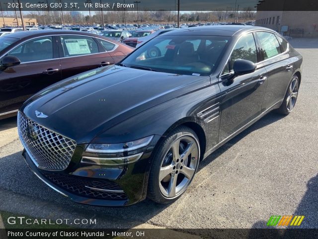 2021 Genesis G80 3.5T in Vik Black