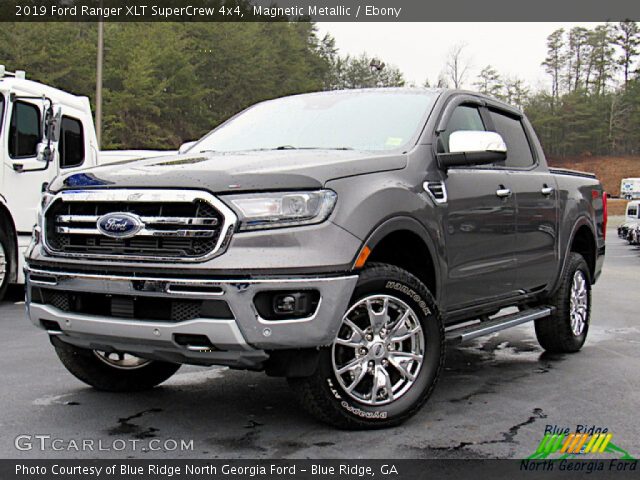 2019 Ford Ranger XLT SuperCrew 4x4 in Magnetic Metallic