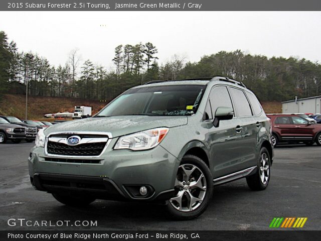 2015 Subaru Forester 2.5i Touring in Jasmine Green Metallic