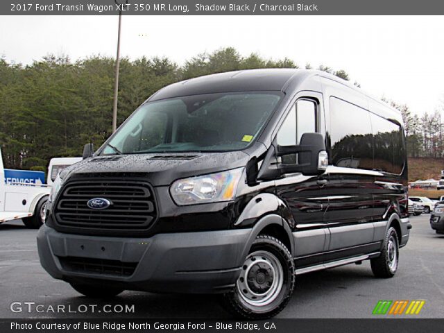 2017 Ford Transit Wagon XLT 350 MR Long in Shadow Black