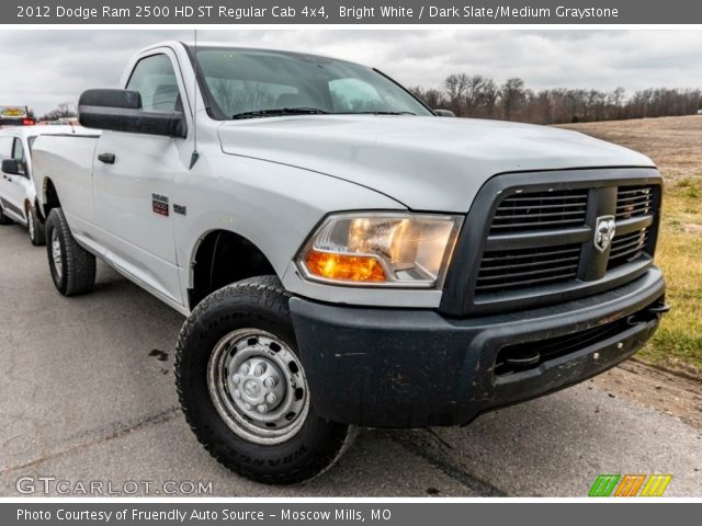 2012 Dodge Ram 2500 HD ST Regular Cab 4x4 in Bright White