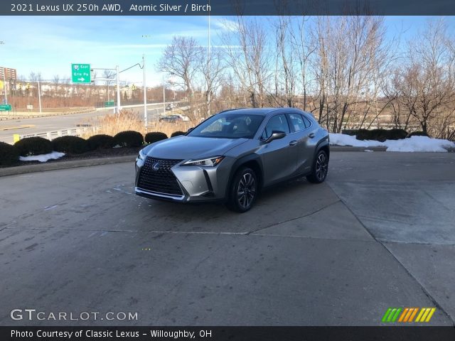 2021 Lexus UX 250h AWD in Atomic Silver