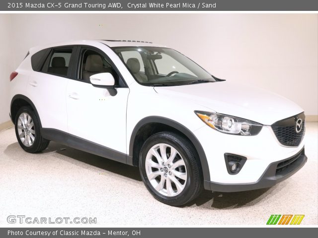 2015 Mazda CX-5 Grand Touring AWD in Crystal White Pearl Mica