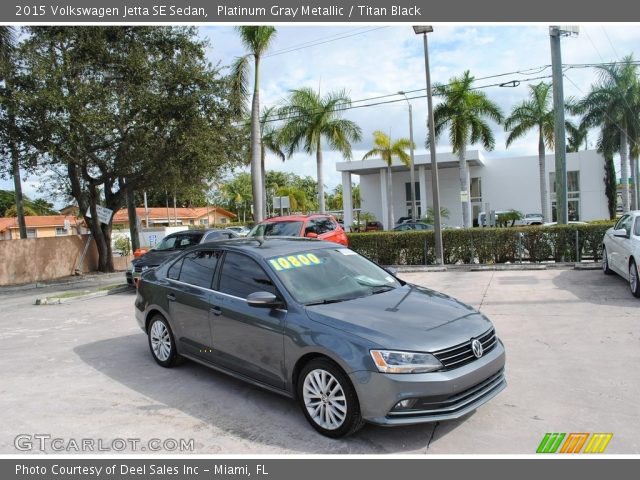 2015 Volkswagen Jetta SE Sedan in Platinum Gray Metallic