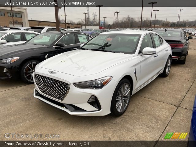 2021 Genesis G70 2.0T AWD in Uyuni White