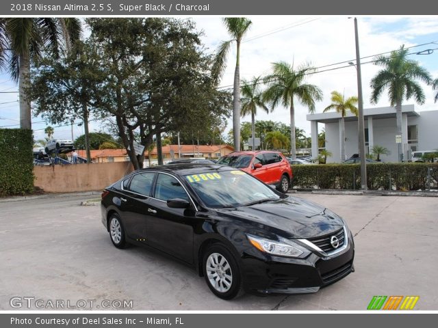2018 Nissan Altima 2.5 S in Super Black