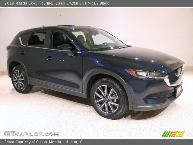 2018 Mazda CX-5 Touring in Deep Crystal Blue Mica