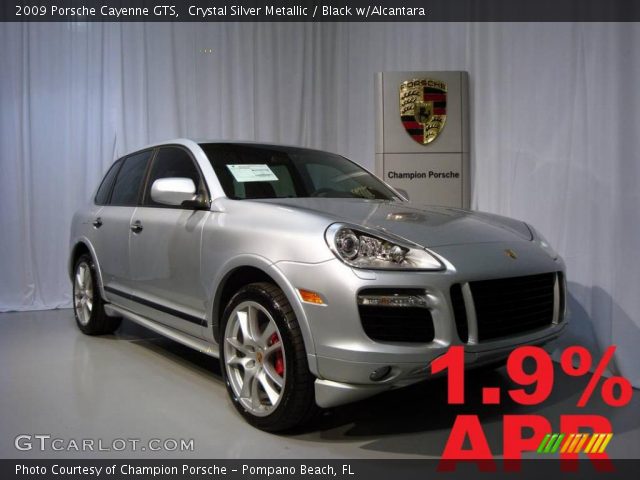 2009 Porsche Cayenne GTS in Crystal Silver Metallic