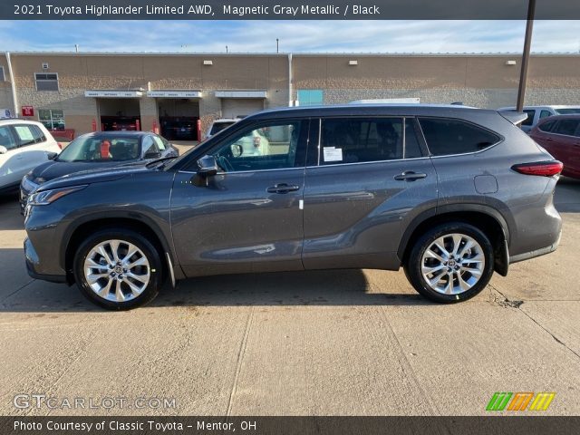 2021 Toyota Highlander Limited AWD in Magnetic Gray Metallic