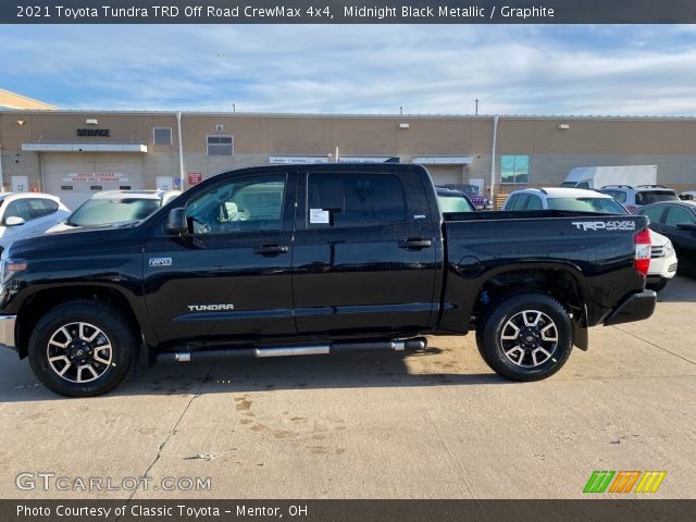 2021 Toyota Tundra TRD Off Road CrewMax 4x4 in Midnight Black Metallic