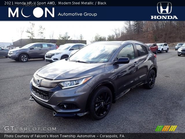 2021 Honda HR-V Sport AWD in Modern Steel Metallic