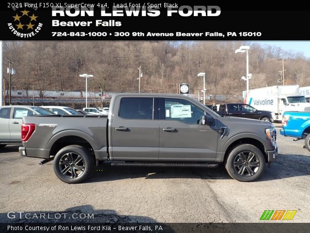 2021 Ford F150 XL SuperCrew 4x4 in Lead Foot