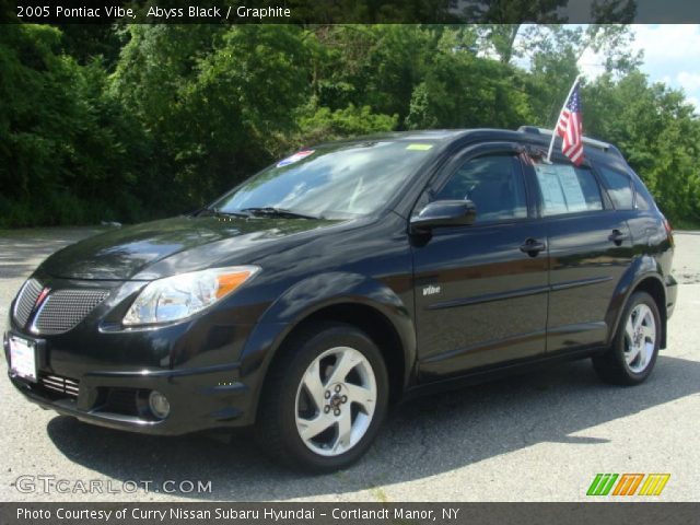 2005 Pontiac Vibe  in Abyss Black