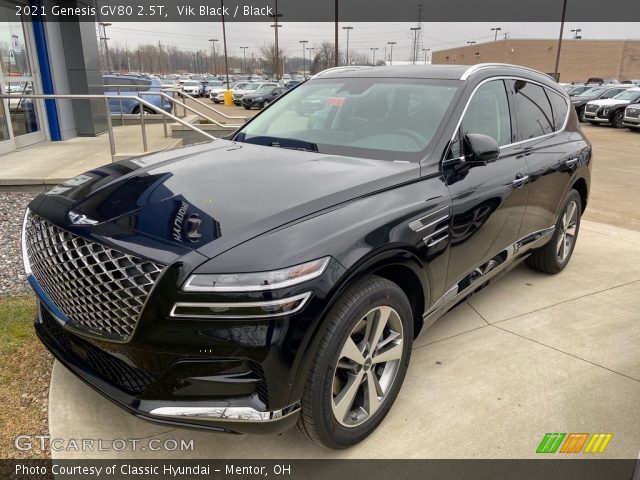 2021 Genesis GV80 2.5T in Vik Black