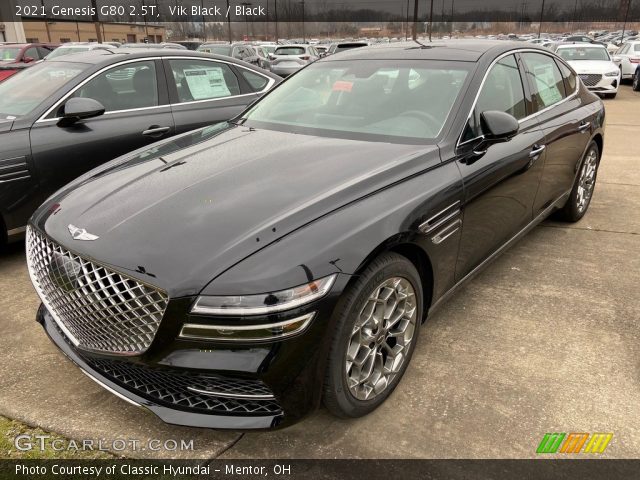 2021 Genesis G80 2.5T in Vik Black