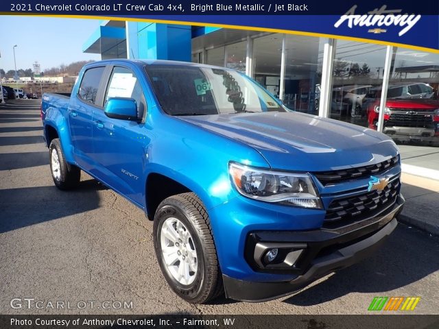 2021 Chevrolet Colorado LT Crew Cab 4x4 in Bright Blue Metallic