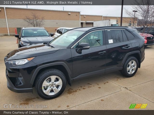 2021 Toyota RAV4 XLE AWD in Midnight Black Metallic