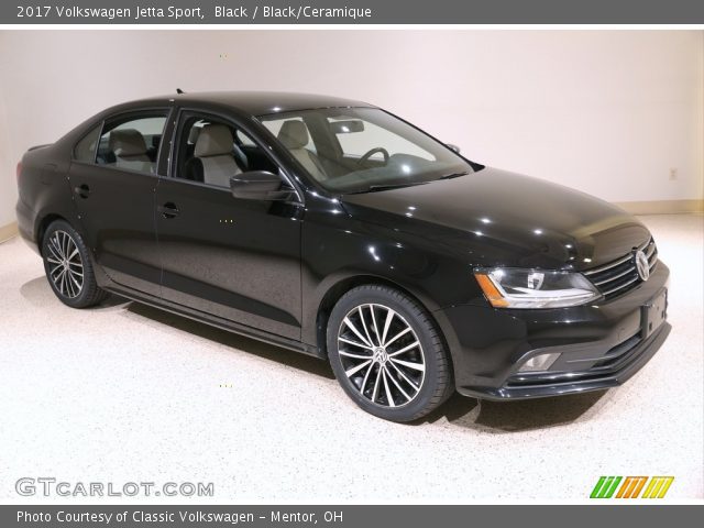 2017 Volkswagen Jetta Sport in Black