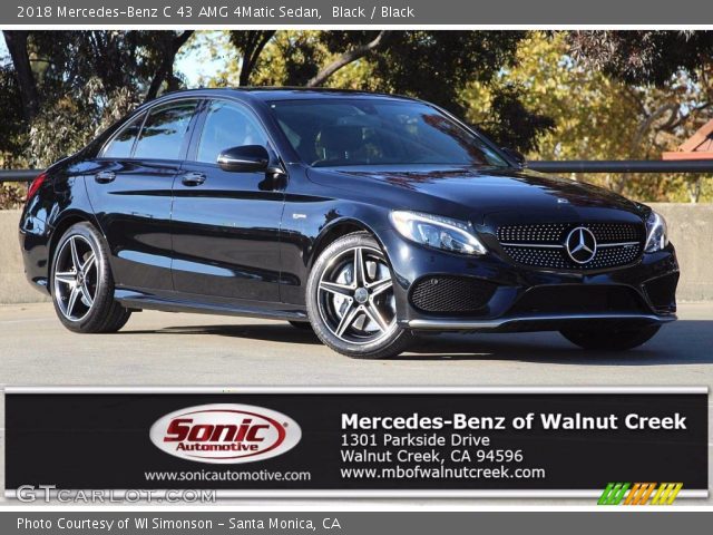 2018 Mercedes-Benz C 43 AMG 4Matic Sedan in Black