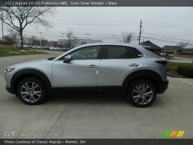 2021 Mazda CX-30 Preferred AWD in Sonic Silver Metallic