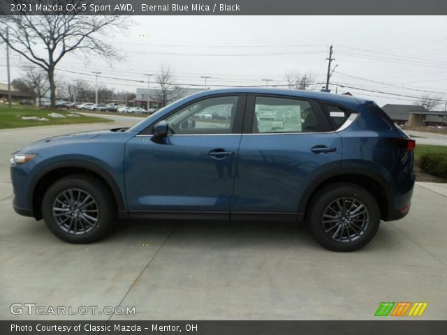 2021 Mazda CX-5 Sport AWD in Eternal Blue Mica