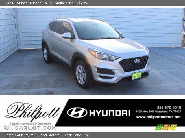 2021 Hyundai Tucson Value in Stellar Silver