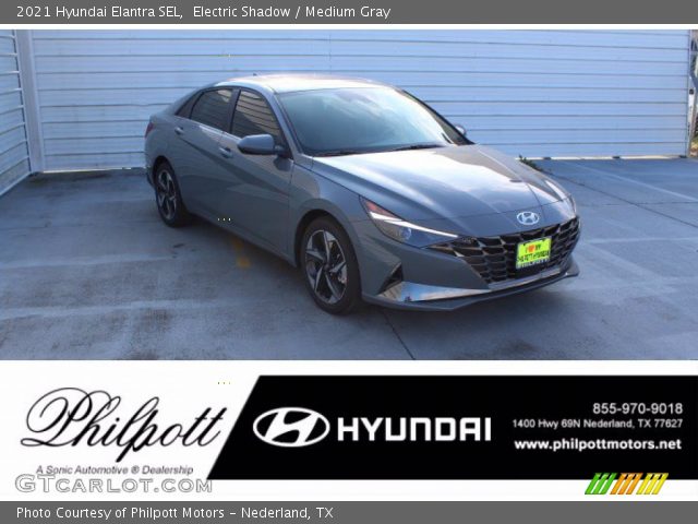 2021 Hyundai Elantra SEL in Electric Shadow
