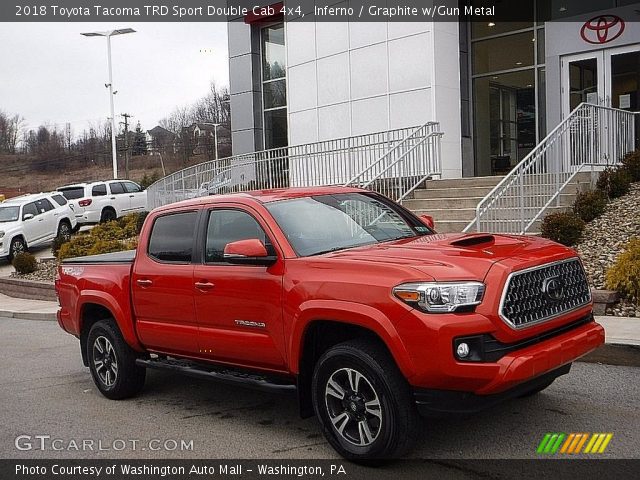 2018 Toyota Tacoma TRD Sport Double Cab 4x4 in Inferno