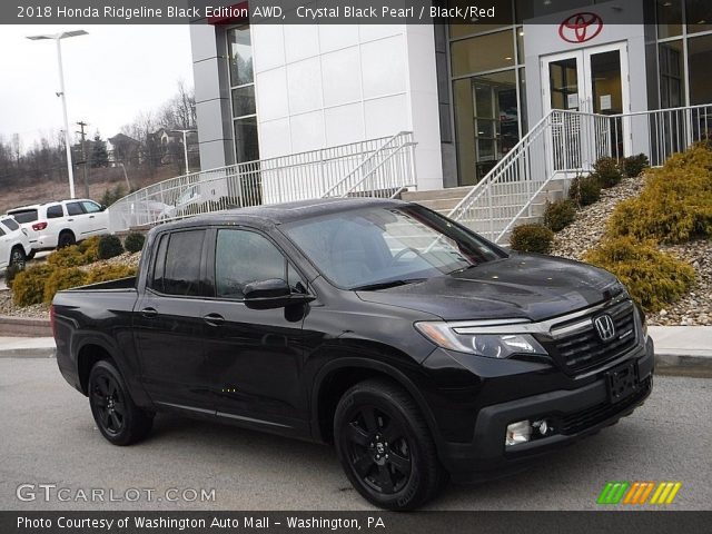 2018 Honda Ridgeline Black Edition AWD in Crystal Black Pearl