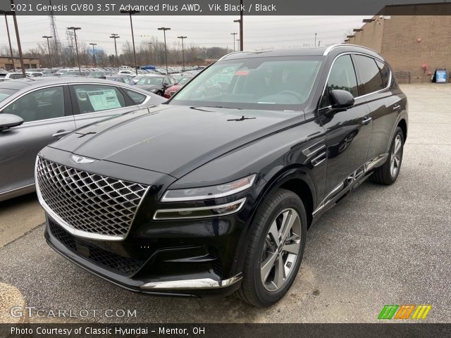 2021 Genesis GV80 3.5T Advanced Plus AWD in Vik Black