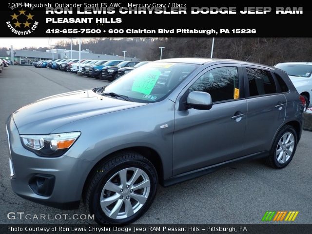 2015 Mitsubishi Outlander Sport ES AWC in Mercury Gray
