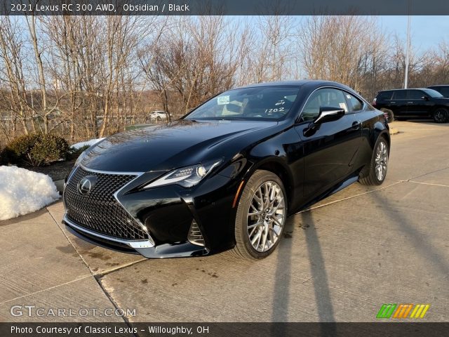 2021 Lexus RC 300 AWD in Obsidian