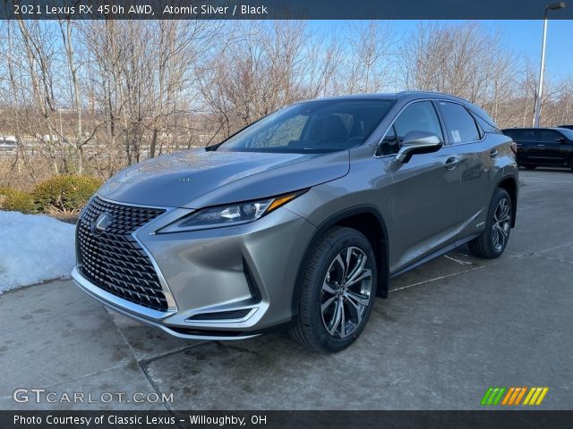 2021 Lexus RX 450h AWD in Atomic Silver