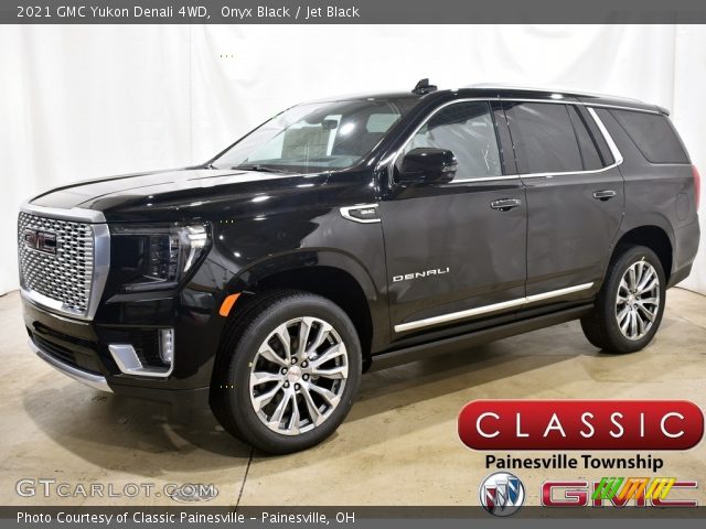 2021 GMC Yukon Denali 4WD in Onyx Black