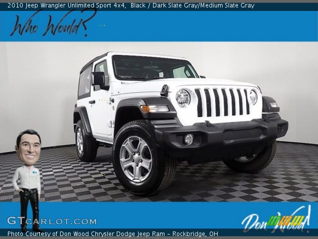 2010 Jeep Wrangler Unlimited Sport 4x4 in Black