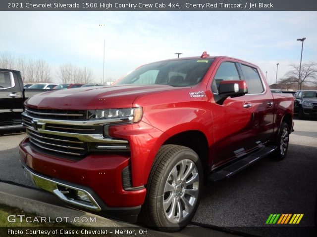 2021 Chevrolet Silverado 1500 High Country Crew Cab 4x4 in Cherry Red Tintcoat