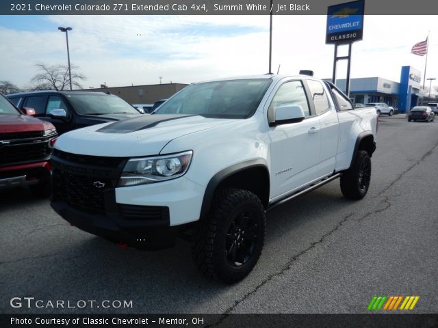 2021 Chevrolet Colorado Z71 Extended Cab 4x4 in Summit White