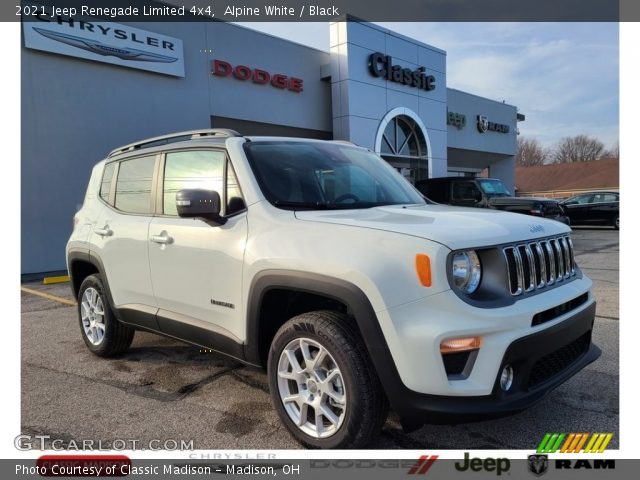 2021 Jeep Renegade Limited 4x4 in Alpine White