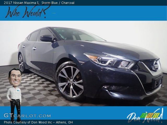 2017 Nissan Maxima S in Storm Blue