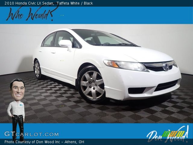 2010 Honda Civic LX Sedan in Taffeta White